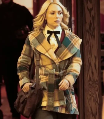 I Play Rocky AnnaSophia Robb Checkered Coat