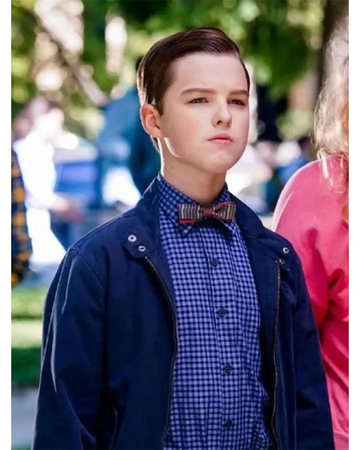 Iain Armitage Young Sheldon S05 Cotton Jacket Iain Armitage Young Sheldon S05 Cotton Jacket