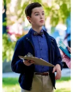 Iain Armitage Young Sheldon S05 Cotton Jacket