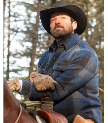 Ian Bohen Yellowstone Flannel Jacket