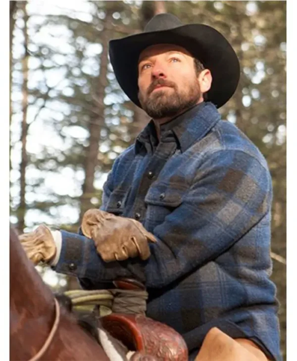 Ian Bohen Yellowstone Flannel Jacket