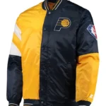 Indiana Pacers 75th Anniversary Leader Color Block Jacket