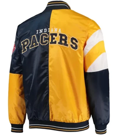 Indiana Pacers 75th Anniversary Leader Color Block Jacket