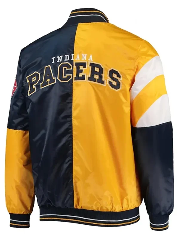 Indiana Pacers 75th Anniversary Leader Color Block Jacket