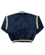 Indiana Pacers Navy Satin Bomber Jacket