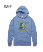 Indiana Pacers Pullover Yellow and Blue Hoodie