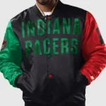 Indiana Pacers Ty Mopkins Black History Month Satin Jacket