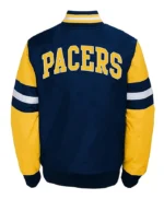Indiana Pacers Youth Legendary Yellow and Navy Jacket