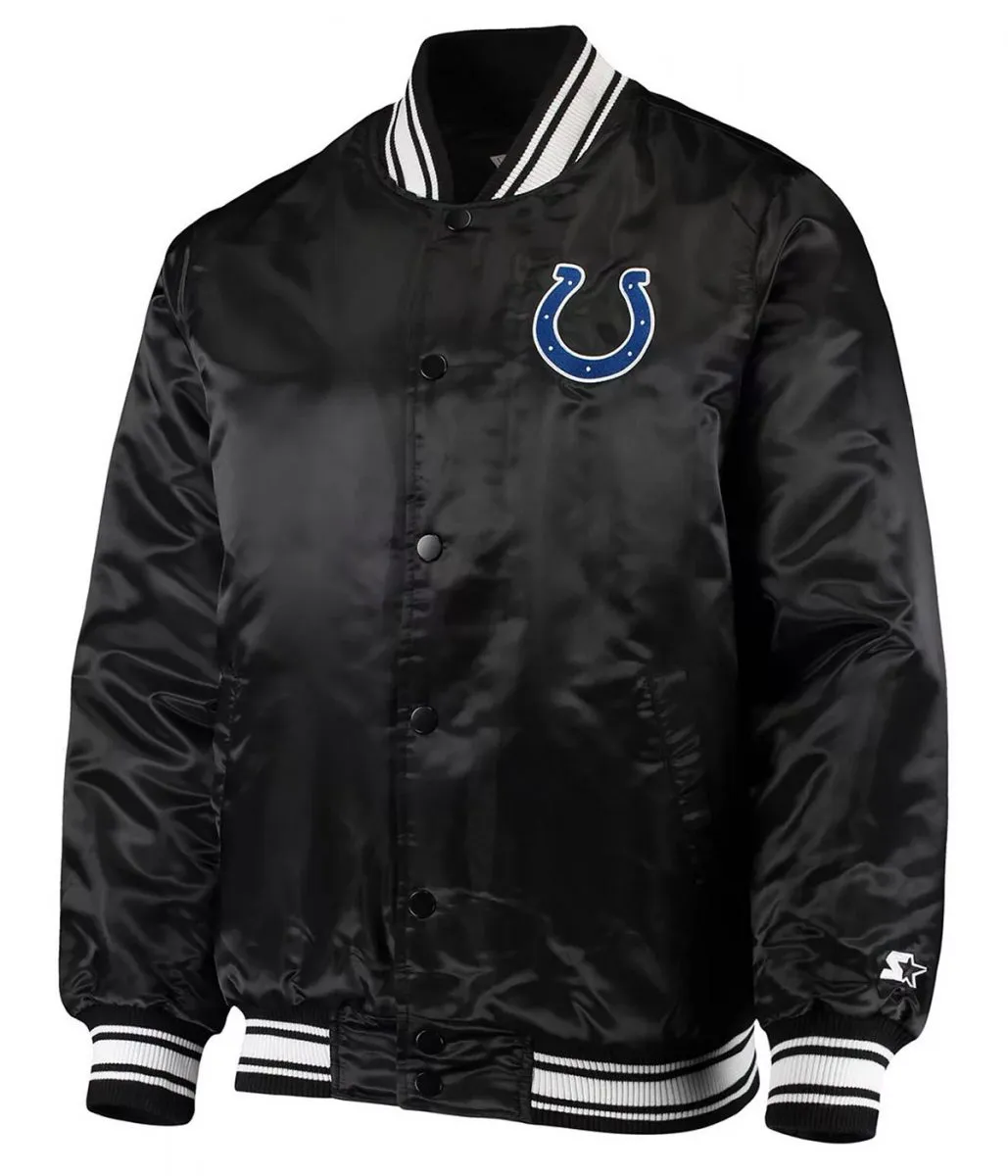 Indianapolis Colts Locker Room Black Jacket Indianapolis Colts Locker Room Black Jacket