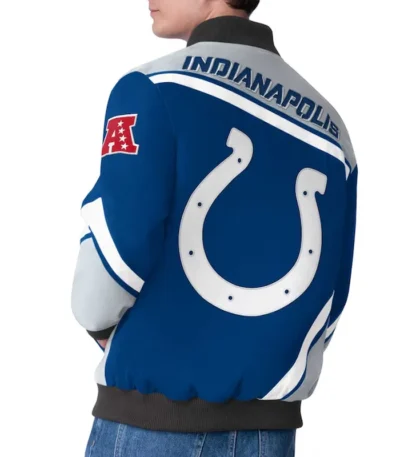 Indianapolis Colts Maximum Racing Royal Jacket