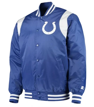 Indianapolis Colts Prime Time Royal and White Jacket