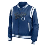 Indianapolis Colts Royal Bomber Full-Zip Jacket