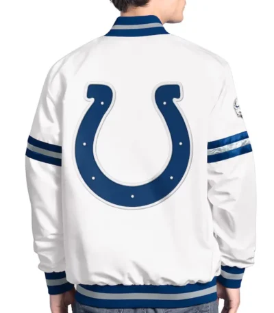 Indianapolis Colts Scout Varsity Satin Jacket