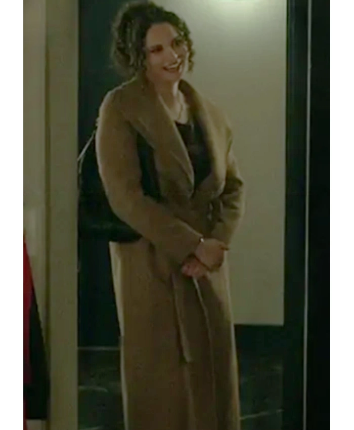 Isabella Briggs The Summer I Turned Pretty S03 Brown Wool Coat Isabella Briggs The Summer I Turned Pretty S03 Brown Wool Coat