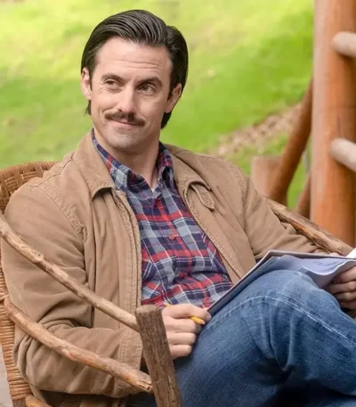 Jack Pearson This Is Us Season 04 Milo Ventimiglia Brown Jacket