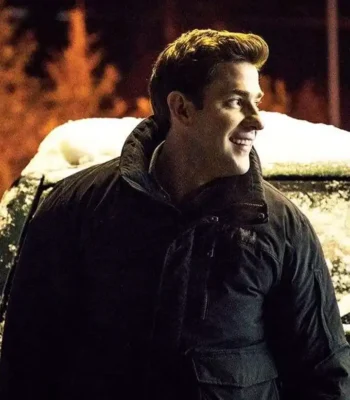 Jack Ryan Season 3 Tom Clancy’s Black Cotton Jacket