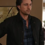 Jack Sheridan Virgin River Season 02 Black Cotton Jacket
