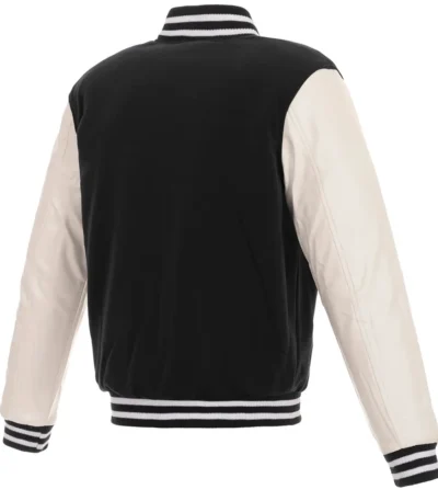 Jacksonville Jaguars Black-White Two-Tone Varsity Jacket