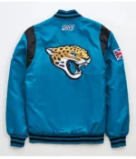 Jacksonville Jaguars Blue Satin Jacket