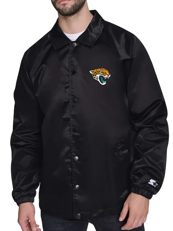 Jacksonville Jaguars Retro Logo Coaches Jacket