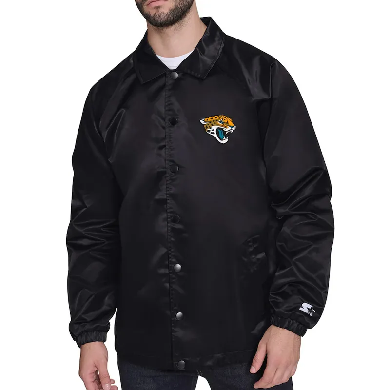 Jacksonville Jaguars Retro Logo Coaches Jacket Jacksonville Jaguars Retro Logo Coaches Jacket