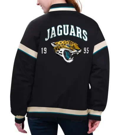 Jacksonville Jaguars Tournament Black Varsity Jacket