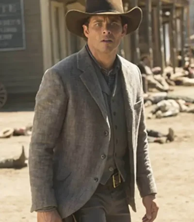 James Marsden Westworld Teddy Flood Blazer Coat