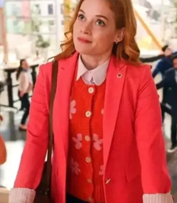 Jane Levy Zoey’s Extraordinary Playlist Pink Blazer