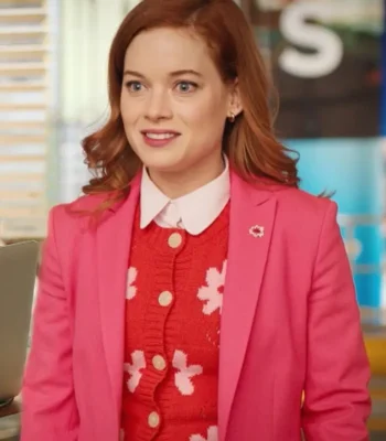 Jane Levy Zoey’s Extraordinary Playlist Pink Blazer