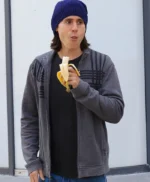 Jared Leto WeCrashed 2022 Black Fleece Jacket