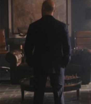 Jason Statham Wrath of Man Blue Suiting Blazer