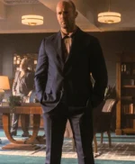 Jason Statham Wrath of Man Blue Suiting Blazer
