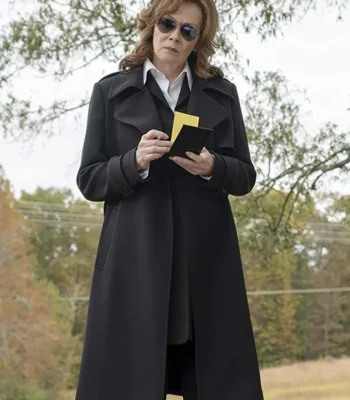 Jean Smart Watchmen Black Trench Coat