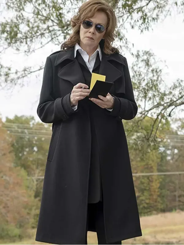 Jean Smart Watchmen Black Trench Coat