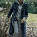 Jeffrey Dean Morgan The Walking Dead S10 Plaid Coat