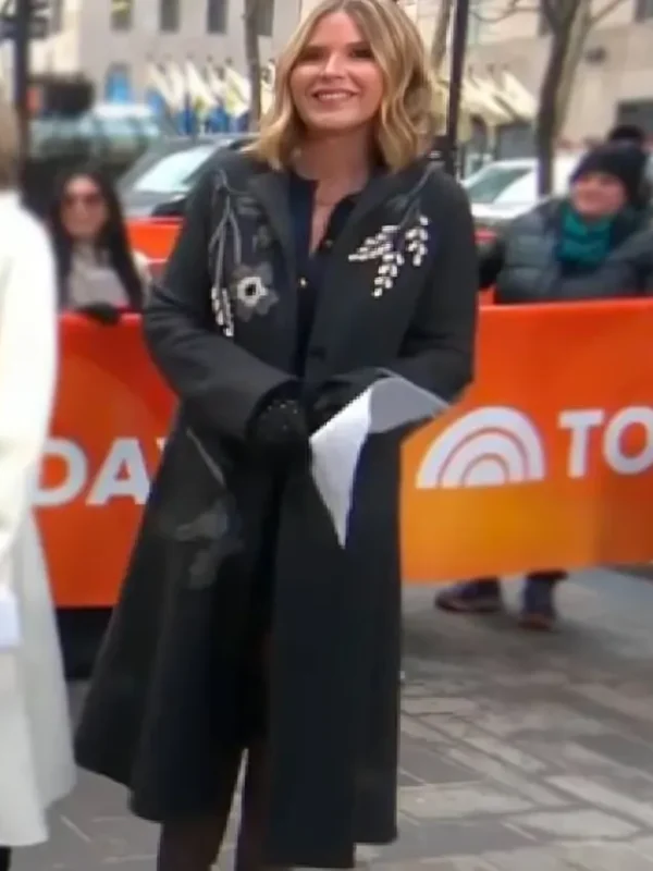 Jenna Bush Hager The Today Show Floral Coat