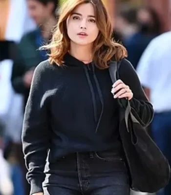 Jenna Coleman Wilderness Black Jacket