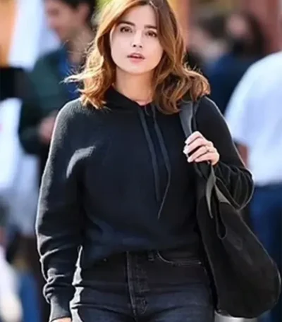 Jenna Coleman Wilderness Black Jacket