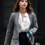 Jenna Coleman Wilderness Grey Coat