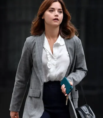 Jenna Coleman Wilderness Grey Coat