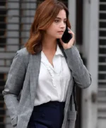 Jenna Coleman Wilderness Grey Coat