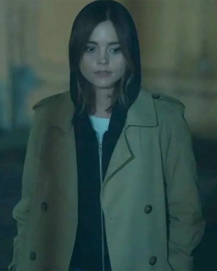 Jenna Coleman Wilderness Trench Coat Jenna Coleman Wilderness Trench Coat