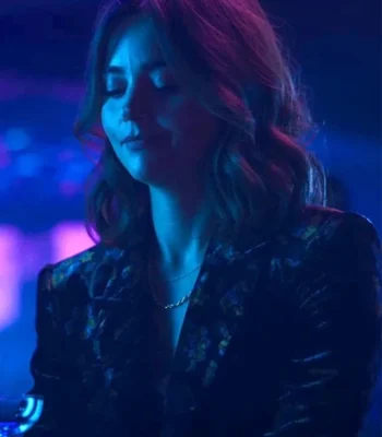 Jenna Coleman Wilderness Velvet Blazer