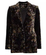Jenna Coleman Wilderness Velvet Blazer