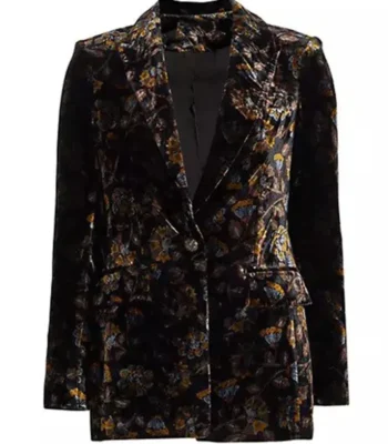 Jenna Coleman Wilderness Velvet Blazer