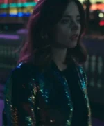 Jenna Coleman Wilderness sequin Jacket