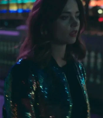 Jenna Coleman Wilderness sequin Jacket