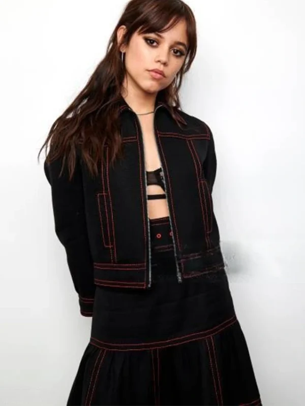 Jenna Ortega Wednesday Event Jacket