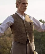 Jeremy Irons Watchmen Brown Vest