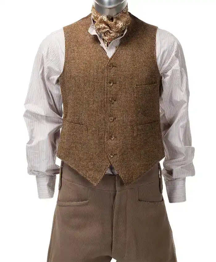 Jeremy Irons Watchmen Brown Vest Jeremy Irons Watchmen Brown Vest